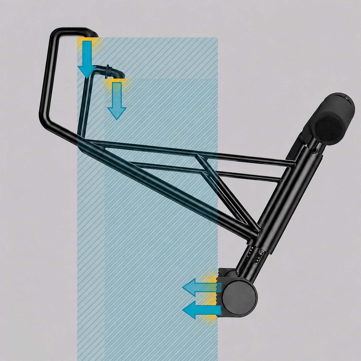 Door-Frame Pull-Up Bar, Non-Slip Foam Grips, 150kg Max Load