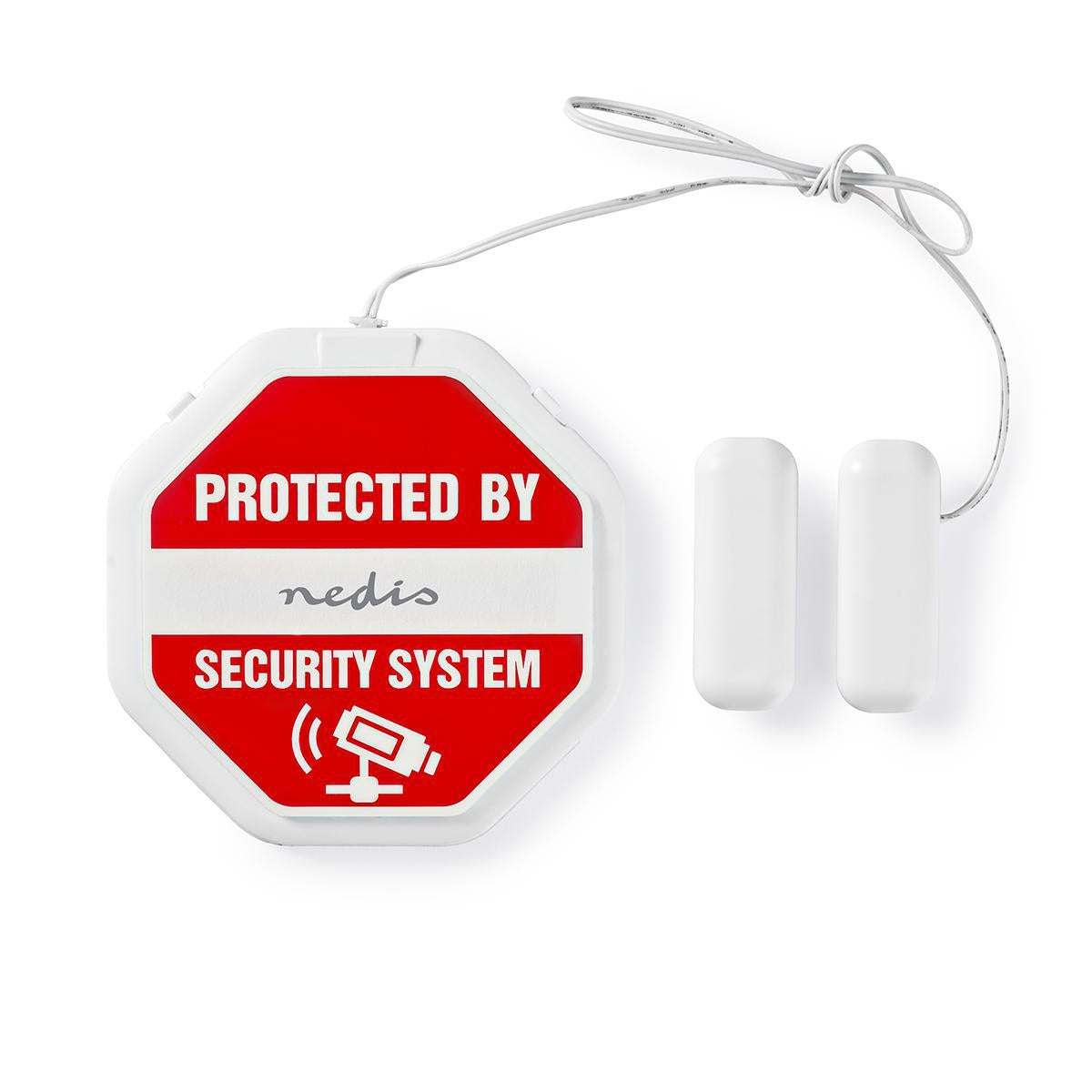 Door Window Alarm | Battery powered | 2x CR2032 | 85 dB| White