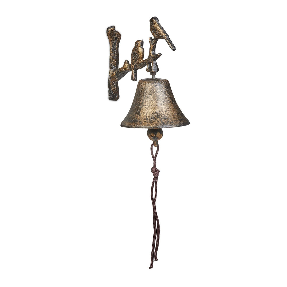 Door bell cast iron birds