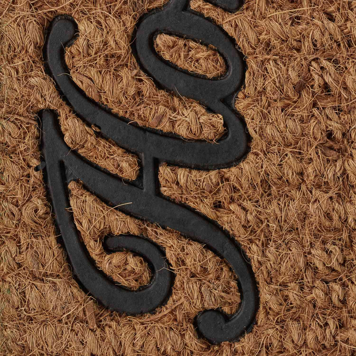 Door mat "Home Sweet Home" rubber coconut
