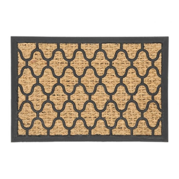 Doormat Rubber &amp; Coconut pattern