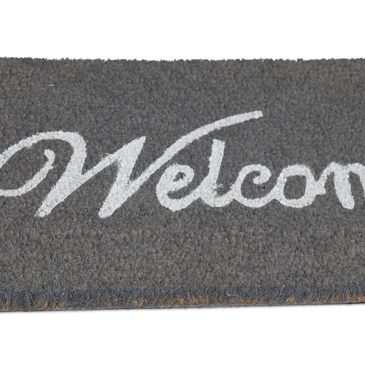 Doormat "Welcome" made of coconut fiber