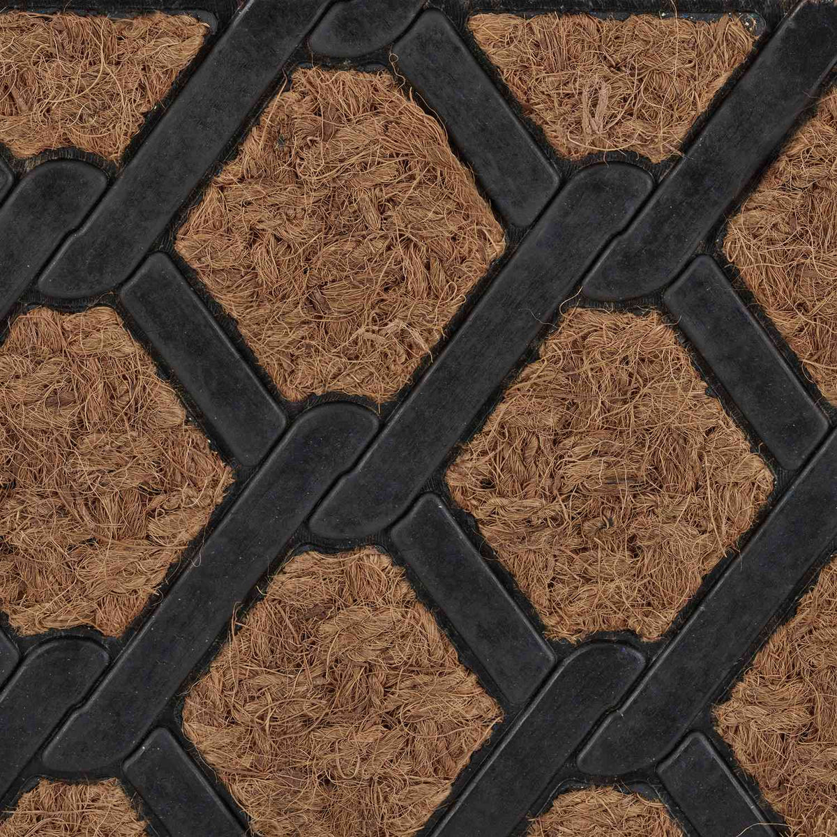 Door mat "chain" rubber & coconut