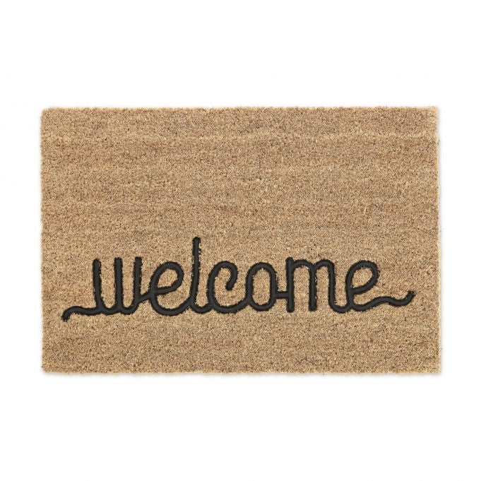 Door mat coconut fiber "Welcome"