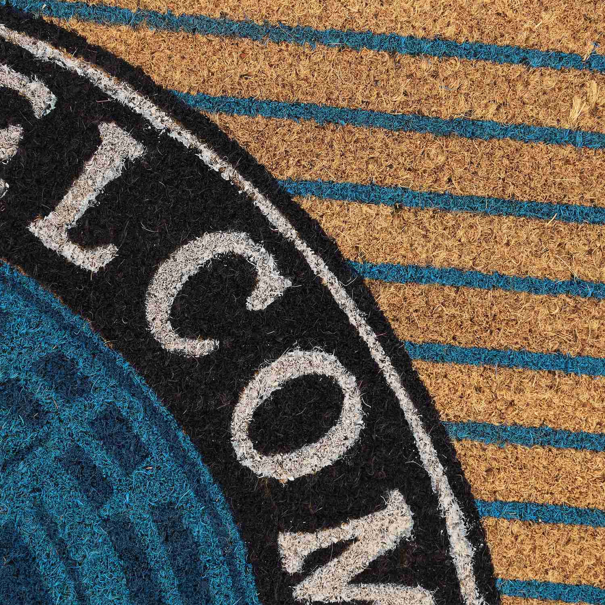 Door mat coconut fiber "Welcome"