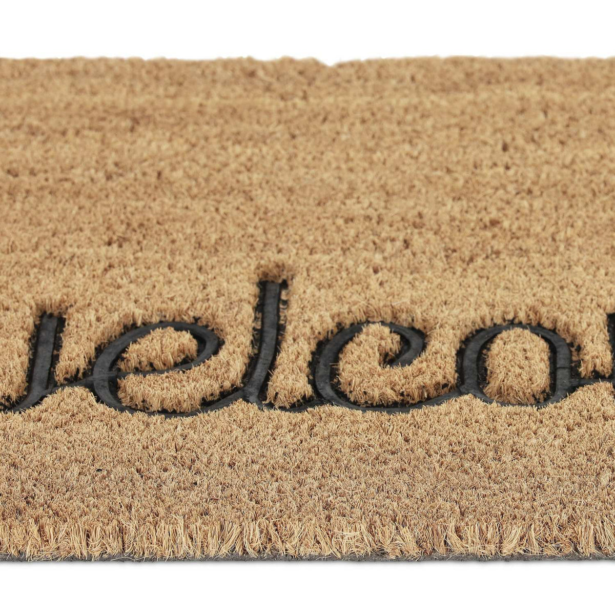 Door mat coconut fiber "Welcome"