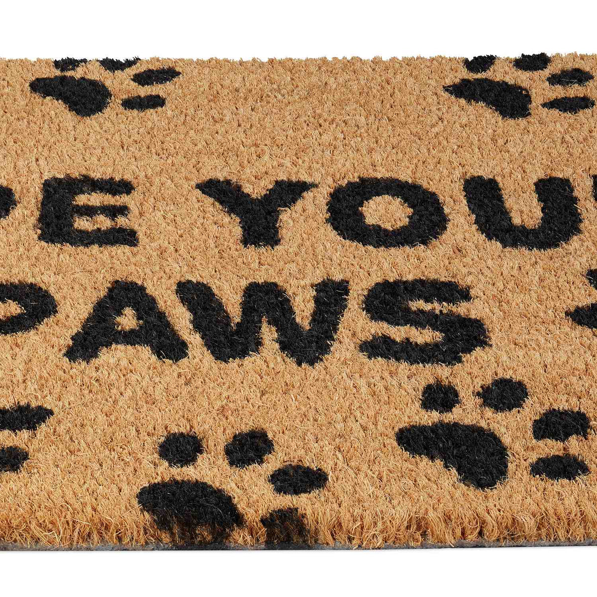 Door mat coconut fiber Wipe Your Paws