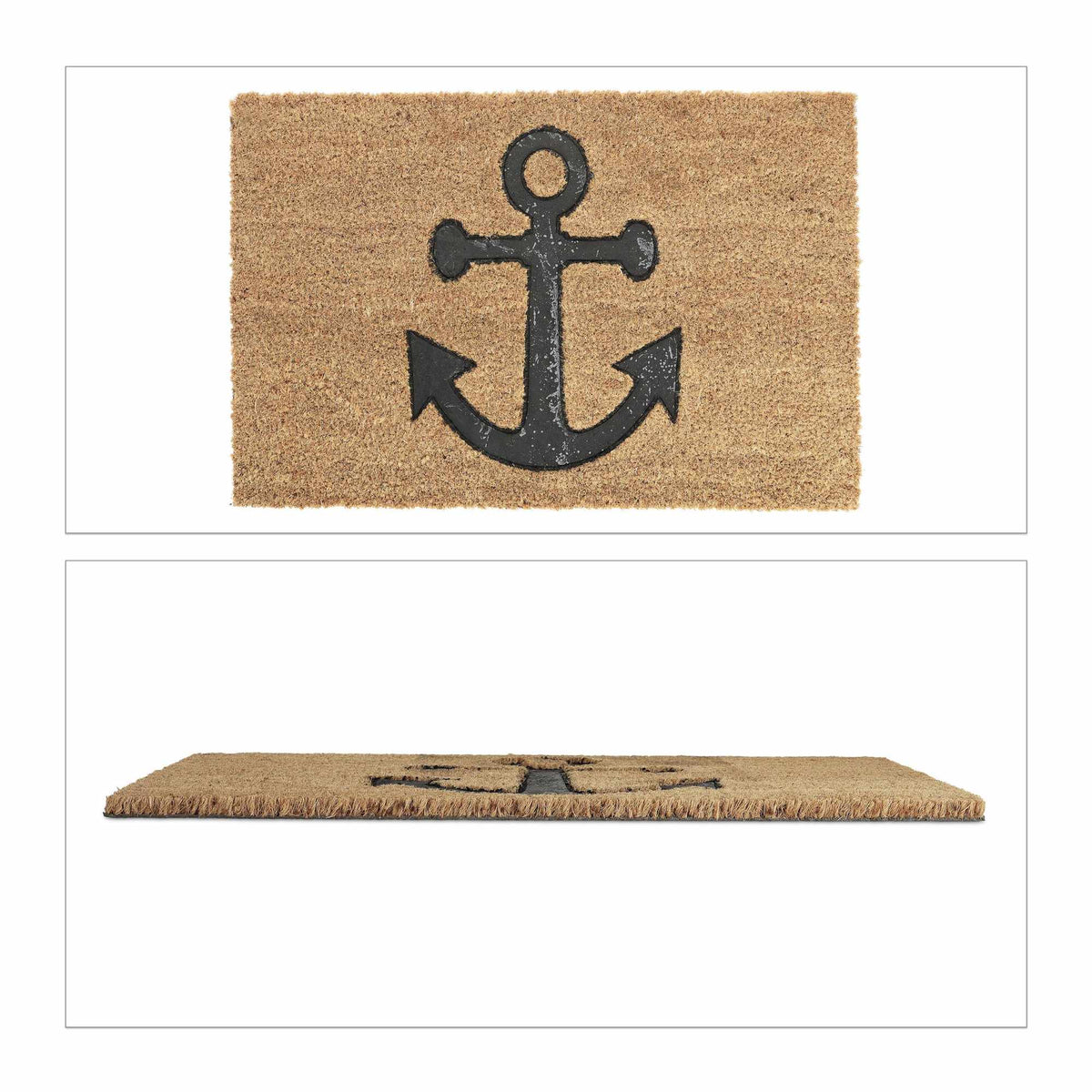 Doormat coconut fiber anchor