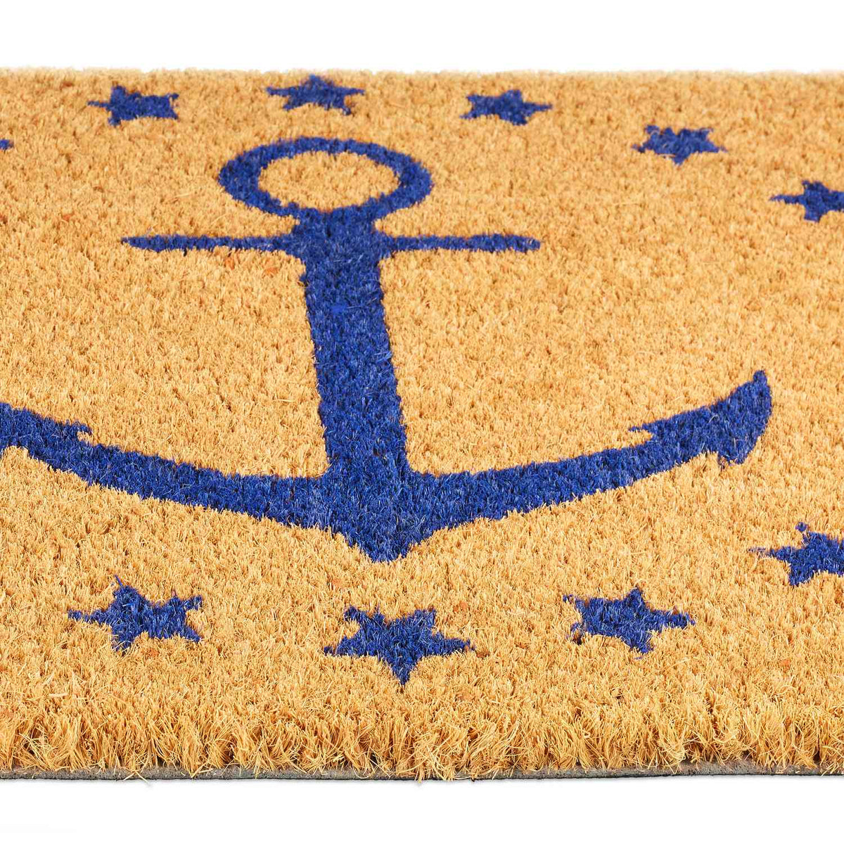 Doormat coconut fiber anchors & stars