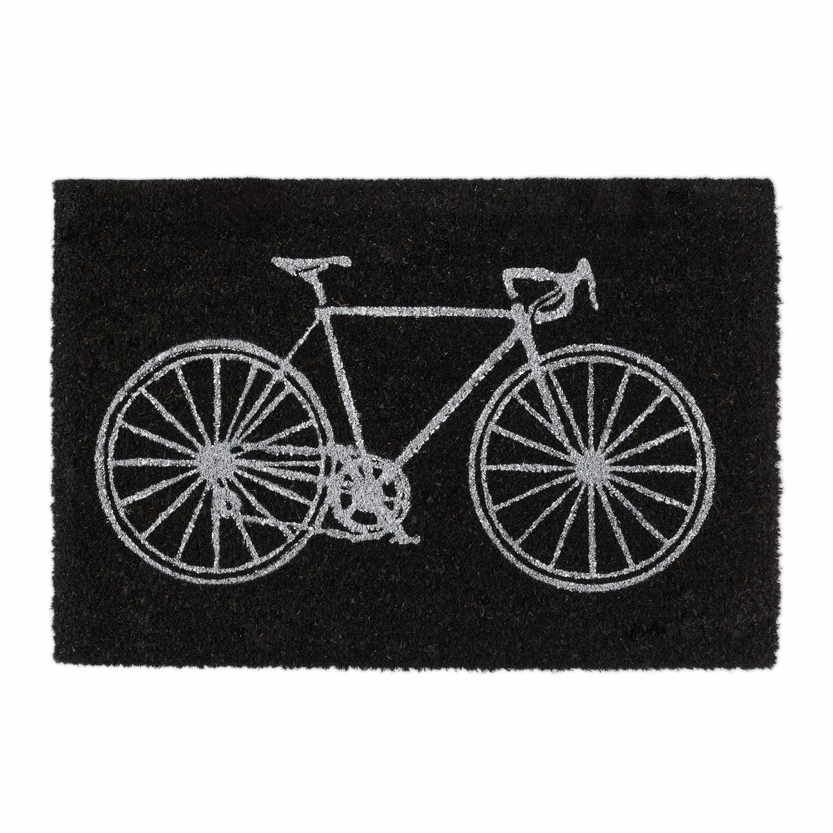 Doormat coconut fiber bicycle