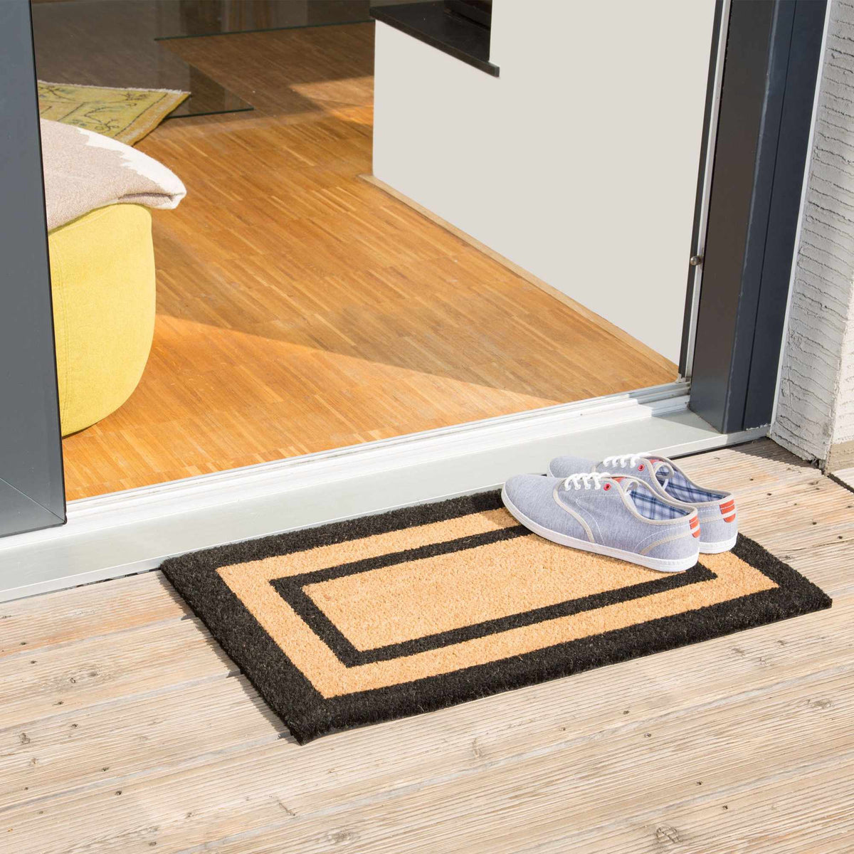Doormat coconut fiber oblong 75 X 45