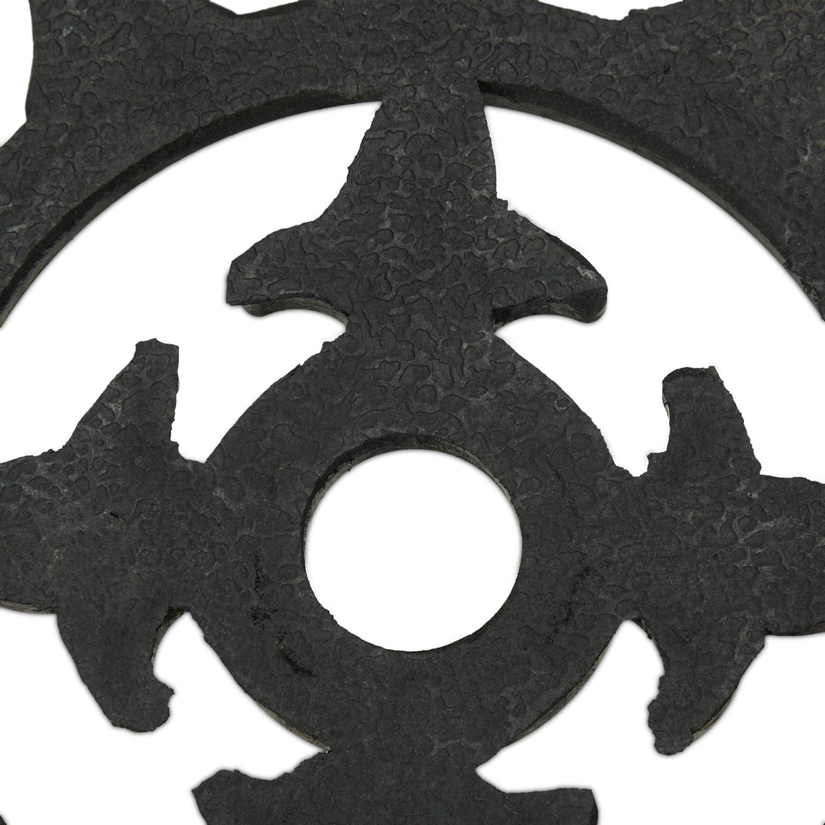 Doormat made of rubber ornament
