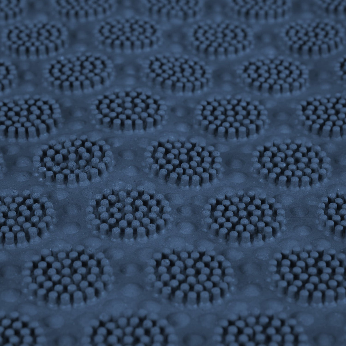 Door mat rubber blue
