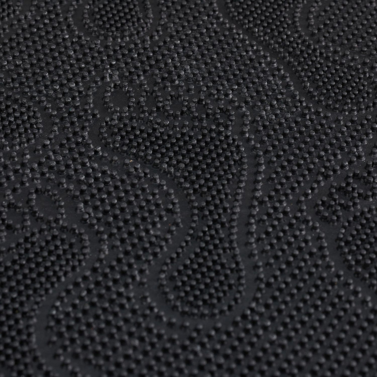 Door mat rubber design footprint