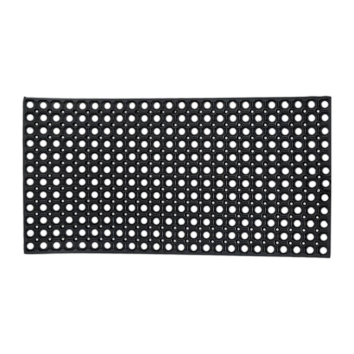 Doormat with Holes, 100x50 cm, Shoe Scraper Mat