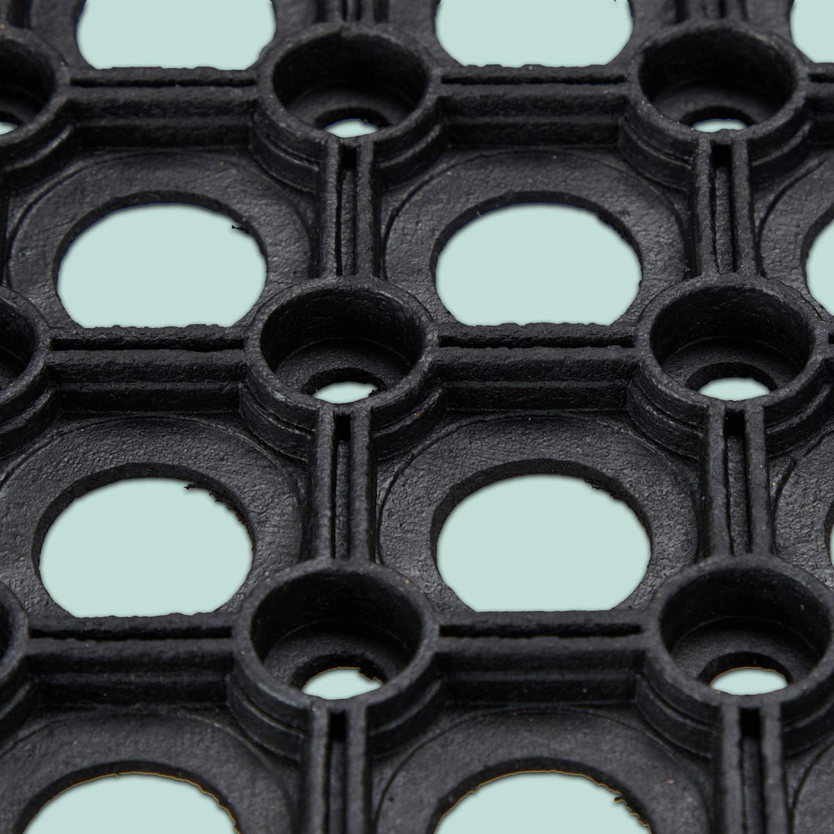 Doormat with Holes, 100x50 cm, Shoe Scraper Mat