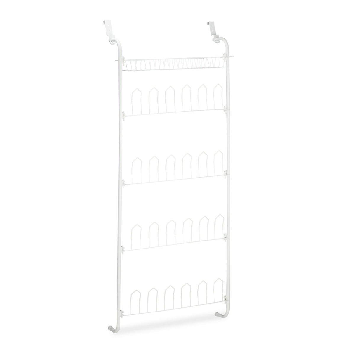 Door shoe shelf for 12 pairs of shoes