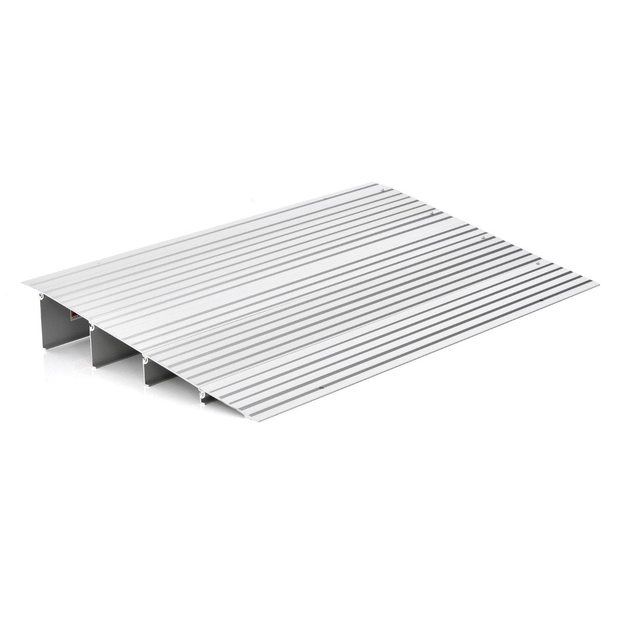 Door sill ramp 10.5 cm high entry ramp with adjustable aluminum frame non-slip access ramp