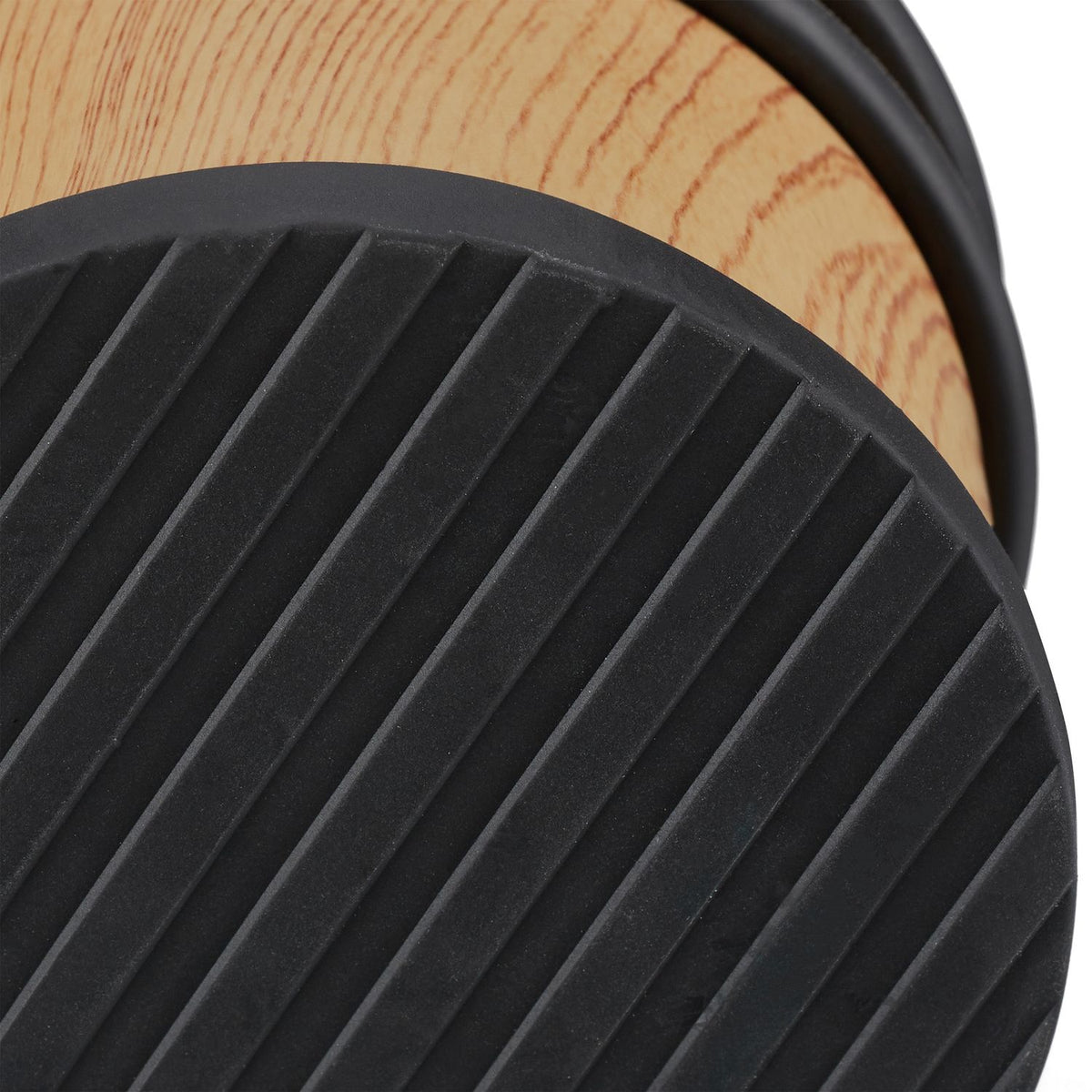 Door stop in wood look