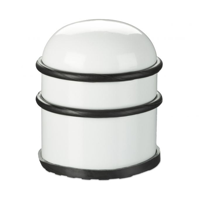 Door stop stainless steel round