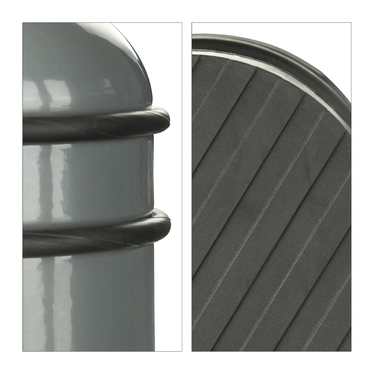 Door stop stainless steel round