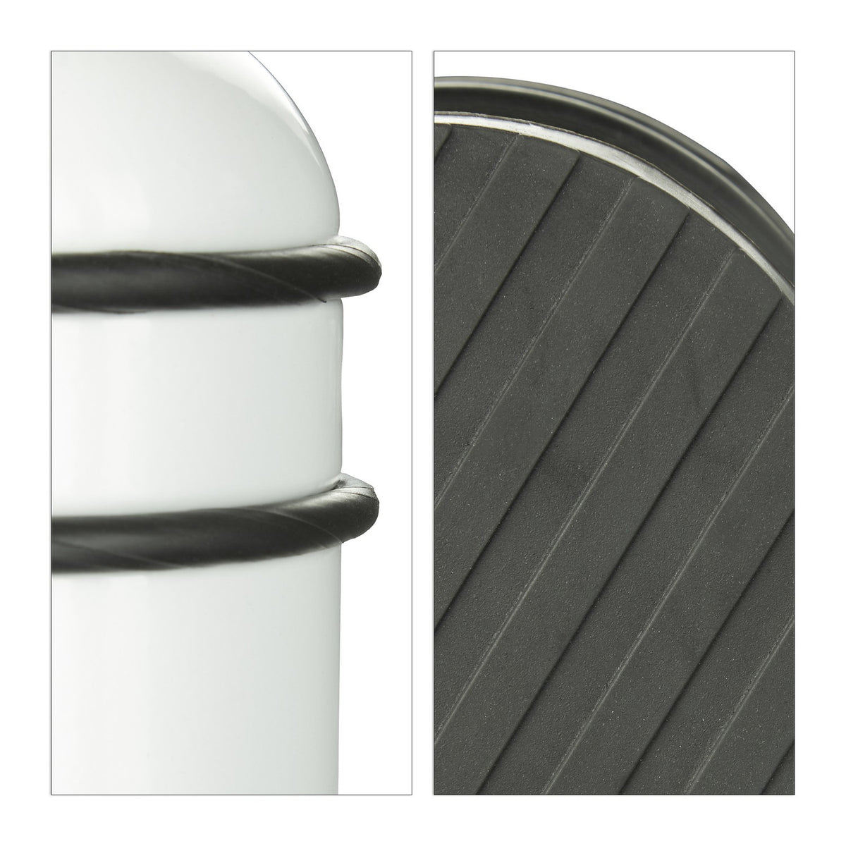 Door stop stainless steel round