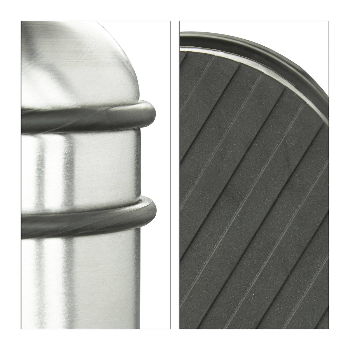 Door stop stainless steel silver