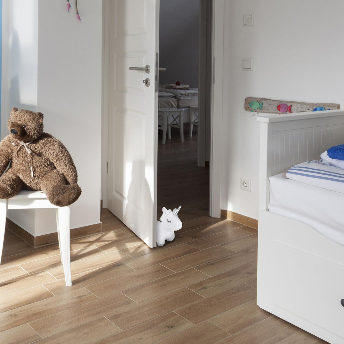 Door stop unicorn