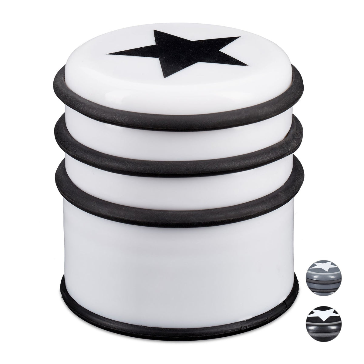 Door stop with star