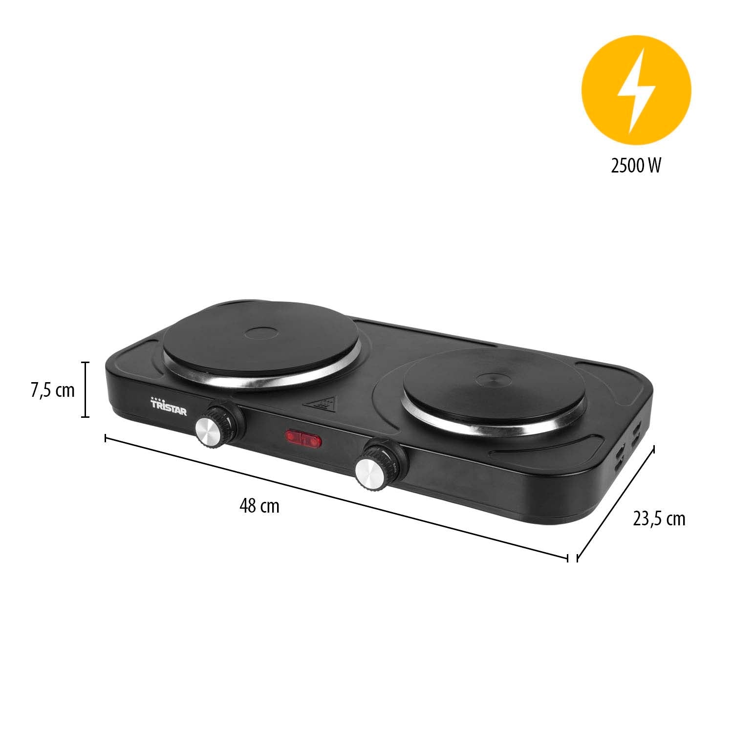 Double Hot Plate 2500W
