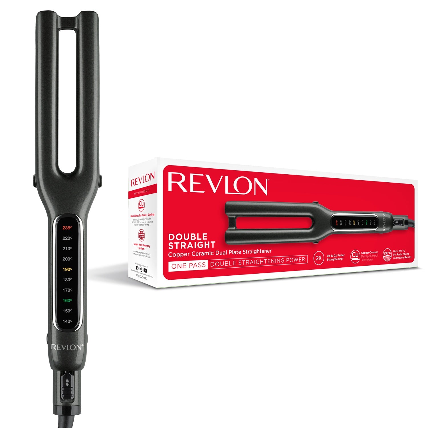 Double Straight Straightener RVST2204