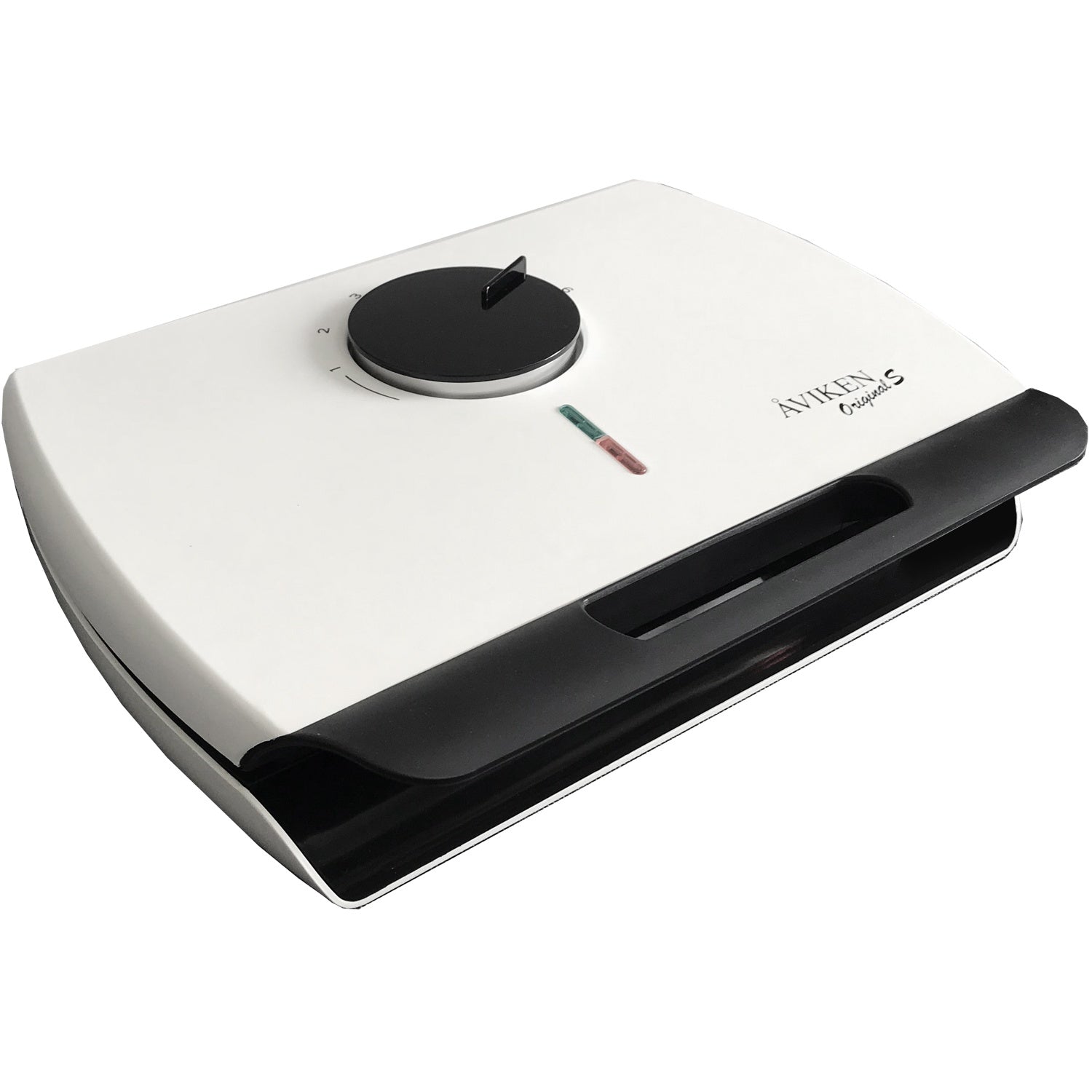 Double Waffle Maker with Sound, White