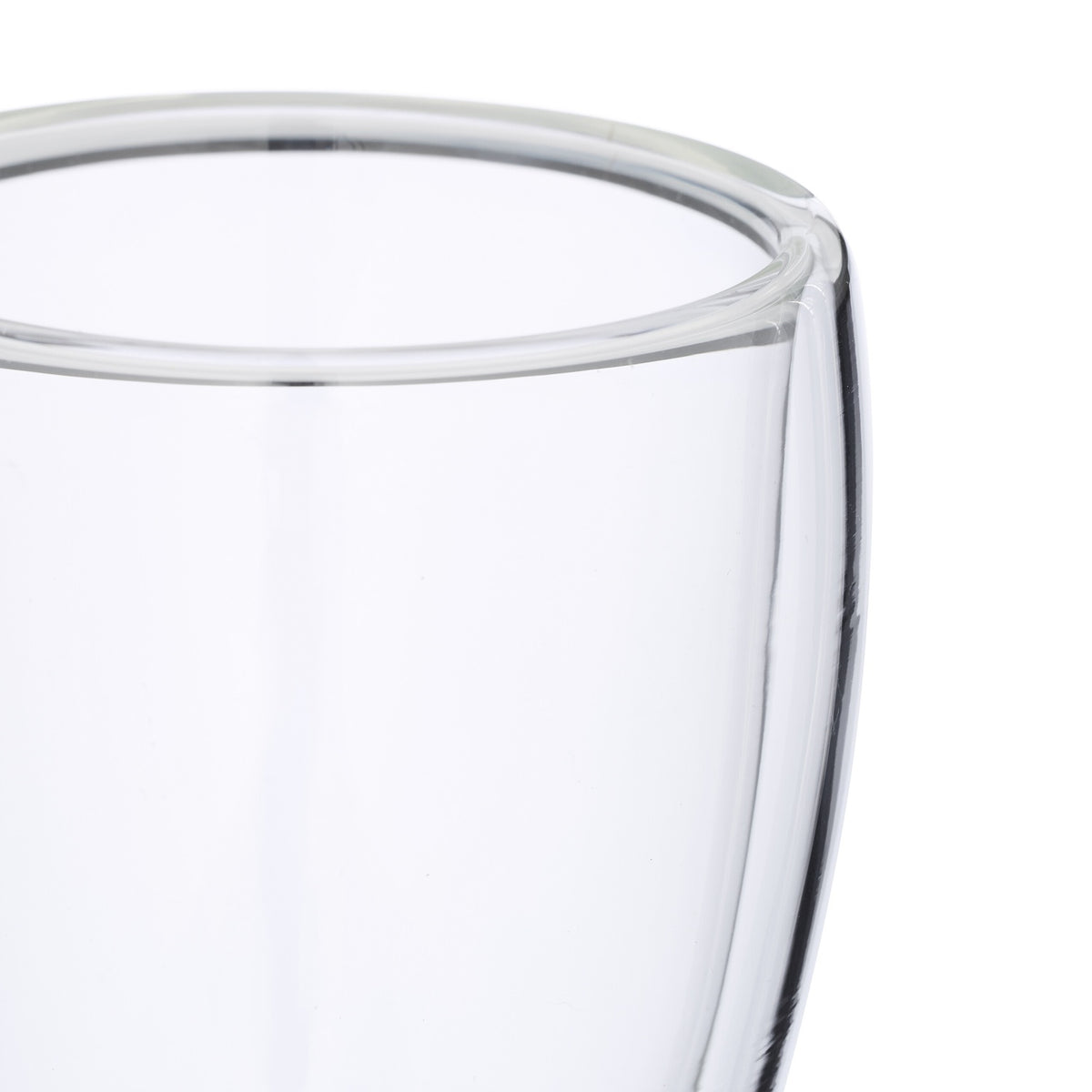 Double-Walled Coffee Glasses, Heat-Resistant, Set of 2