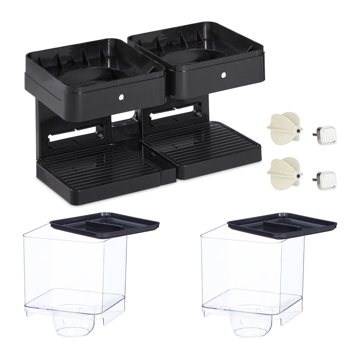 Double cereal dispenser