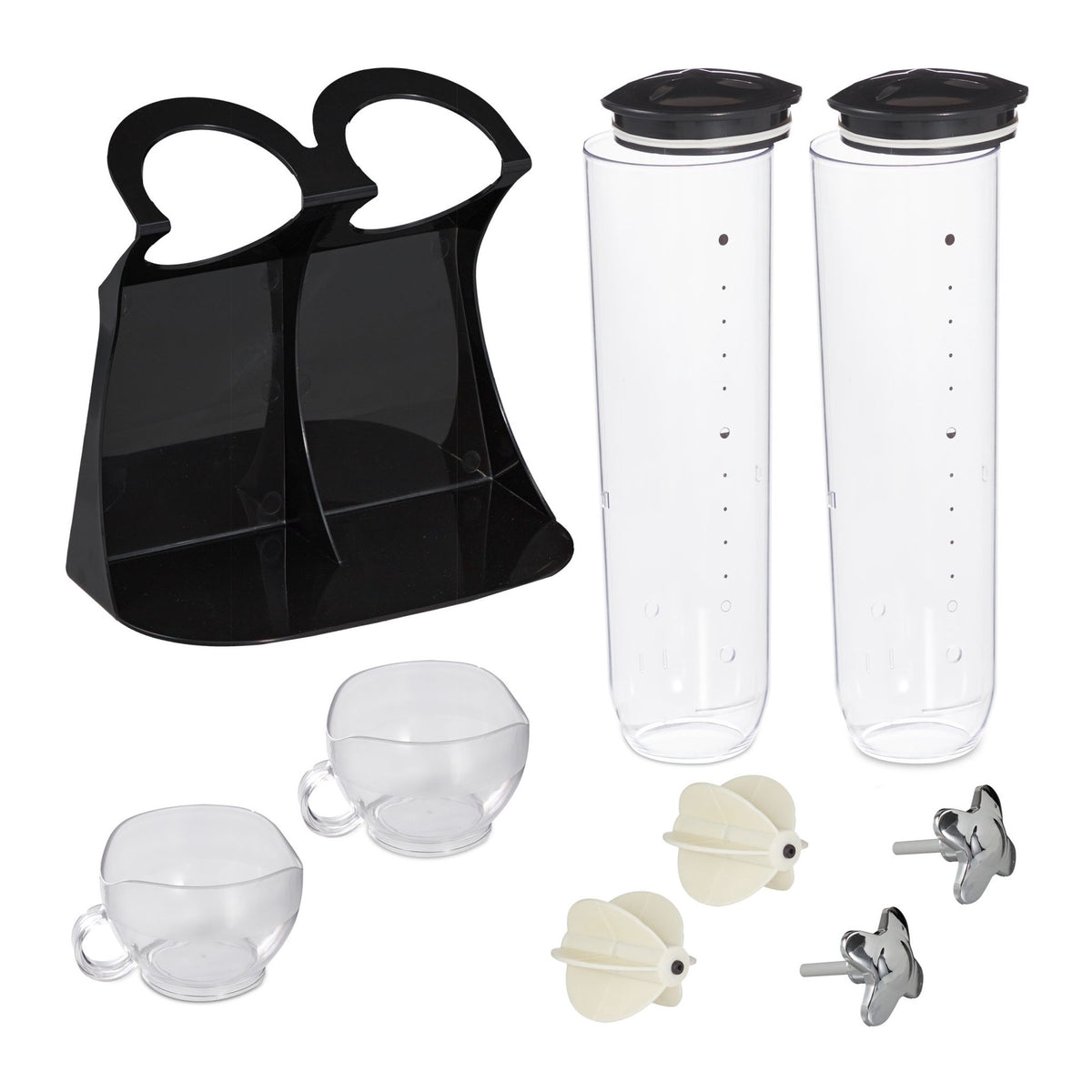Double cereal dispenser