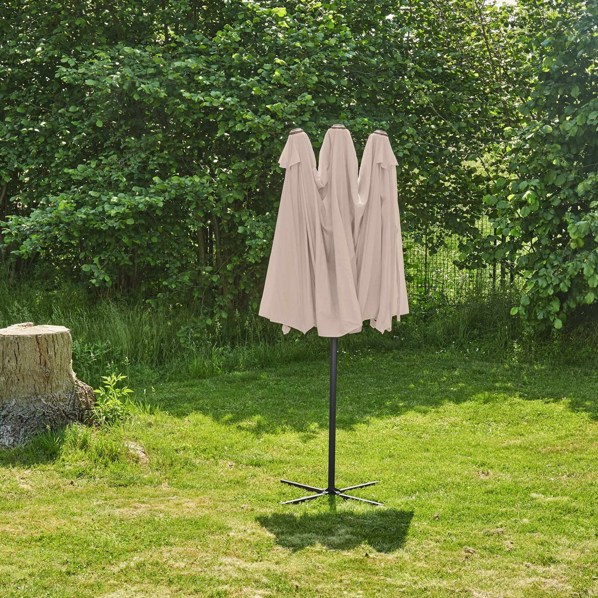 Double parasol 460 x 270 cm
