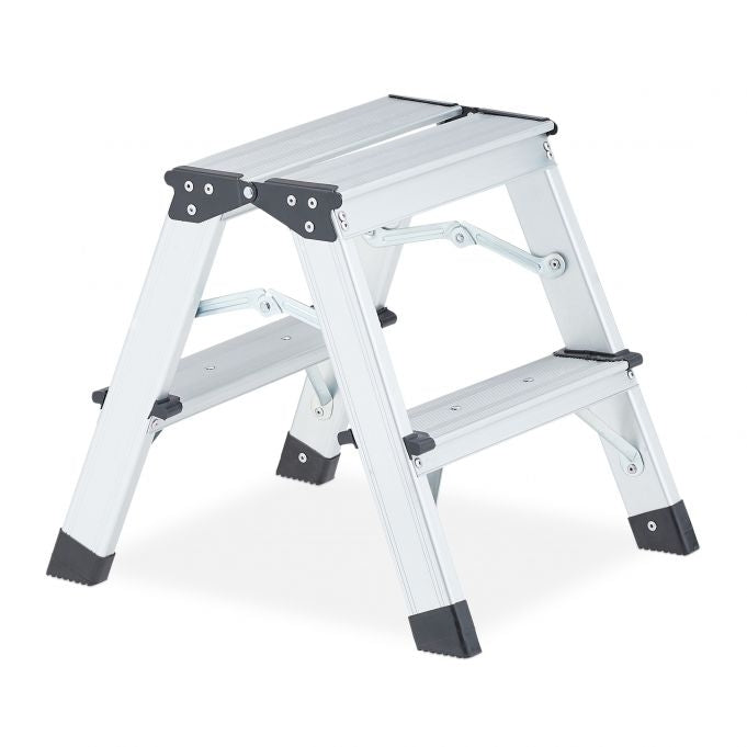 Double-sided stepladder