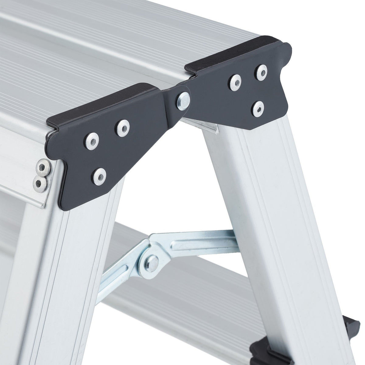 Double-sided stepladder