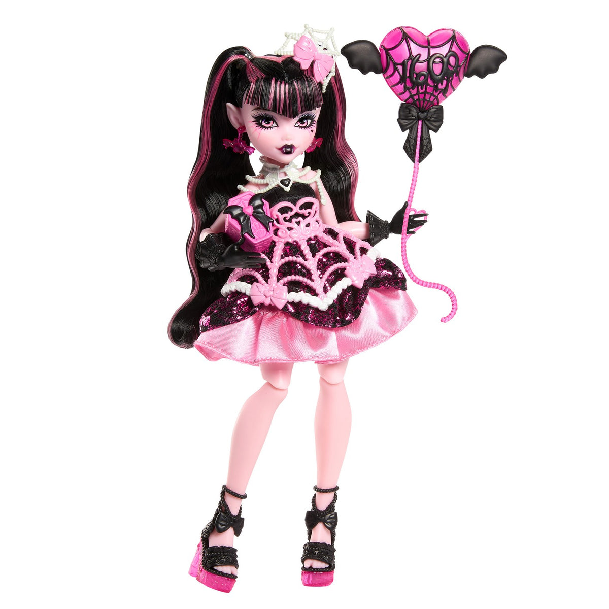 Draculaura Doll with Party Dress and Accessories