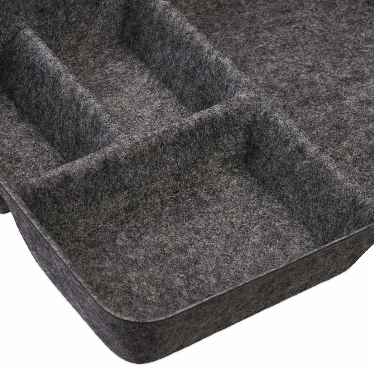Drawer divider made of felt