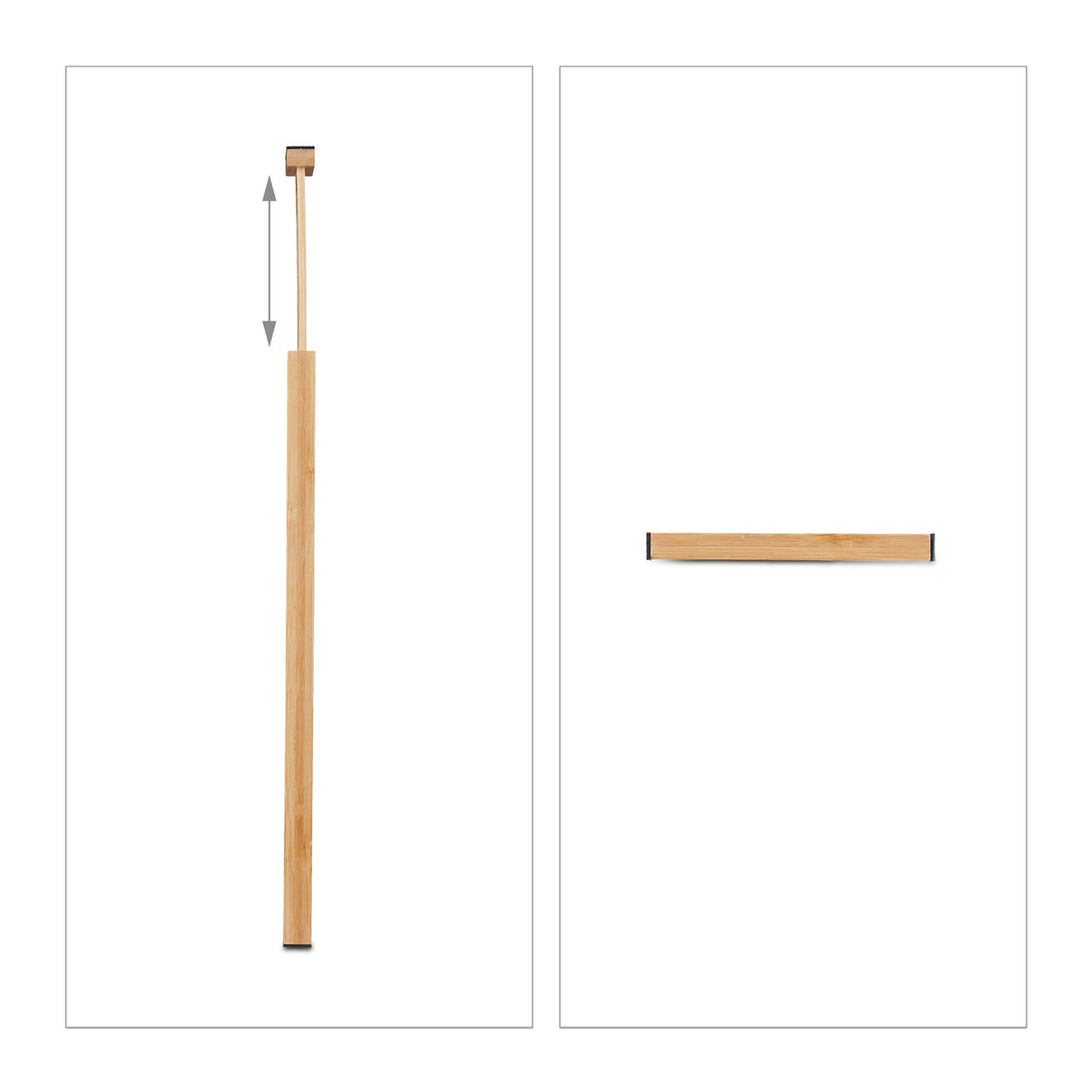 Drawer dividers in bamboo