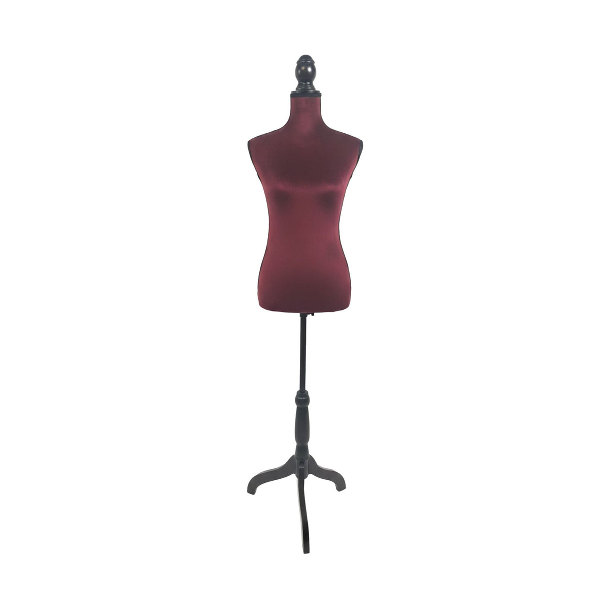 Dress Form with Stand, Velvet, Adjustable, Size 36/38