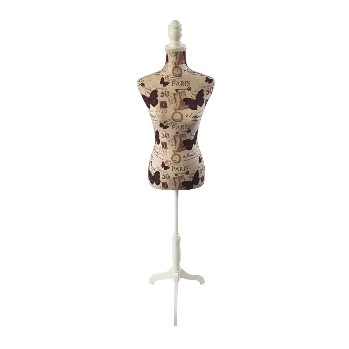 Dressmaker Dummy 36/38 with Stand, Adjustable Height