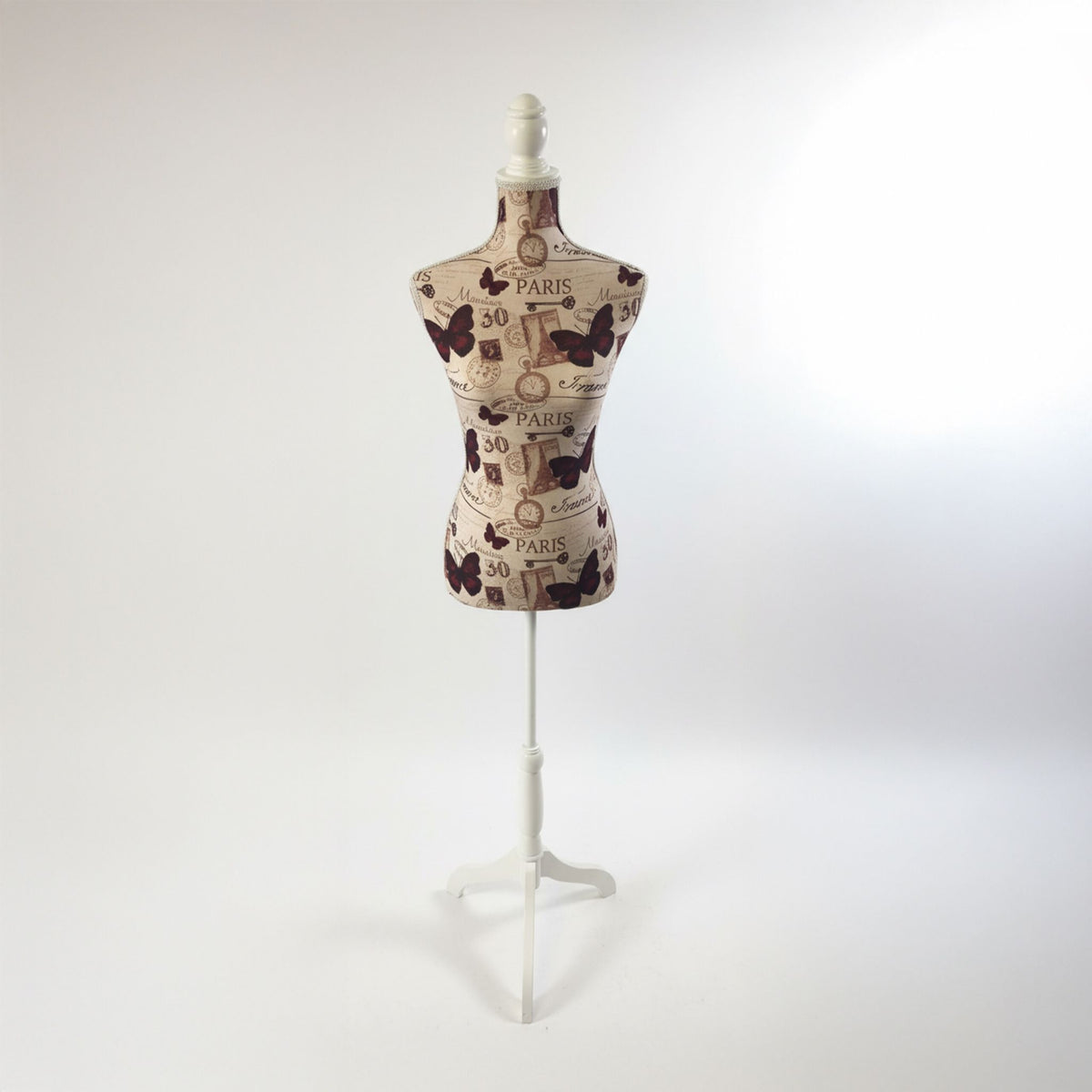 Dressmaker Dummy 36/38 with Stand, Adjustable Height