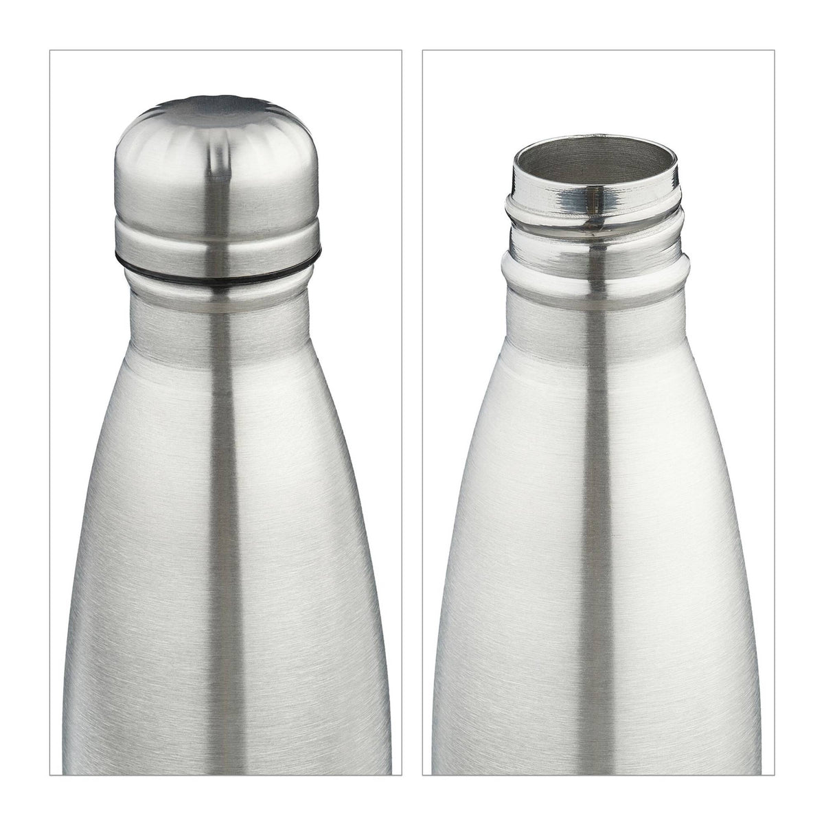 Drinking bottle in stainless steel 500 ml