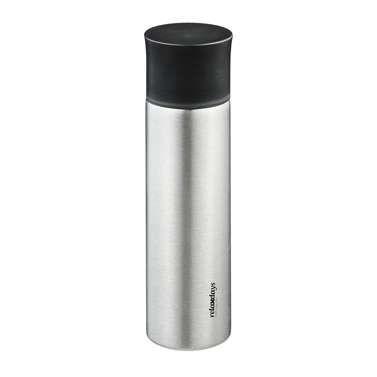 Drinking bottle in stainless steel 750 ml with cup