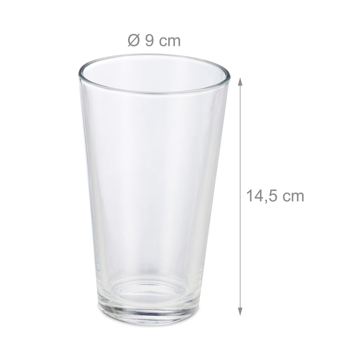 Drinking glasses - set of 18