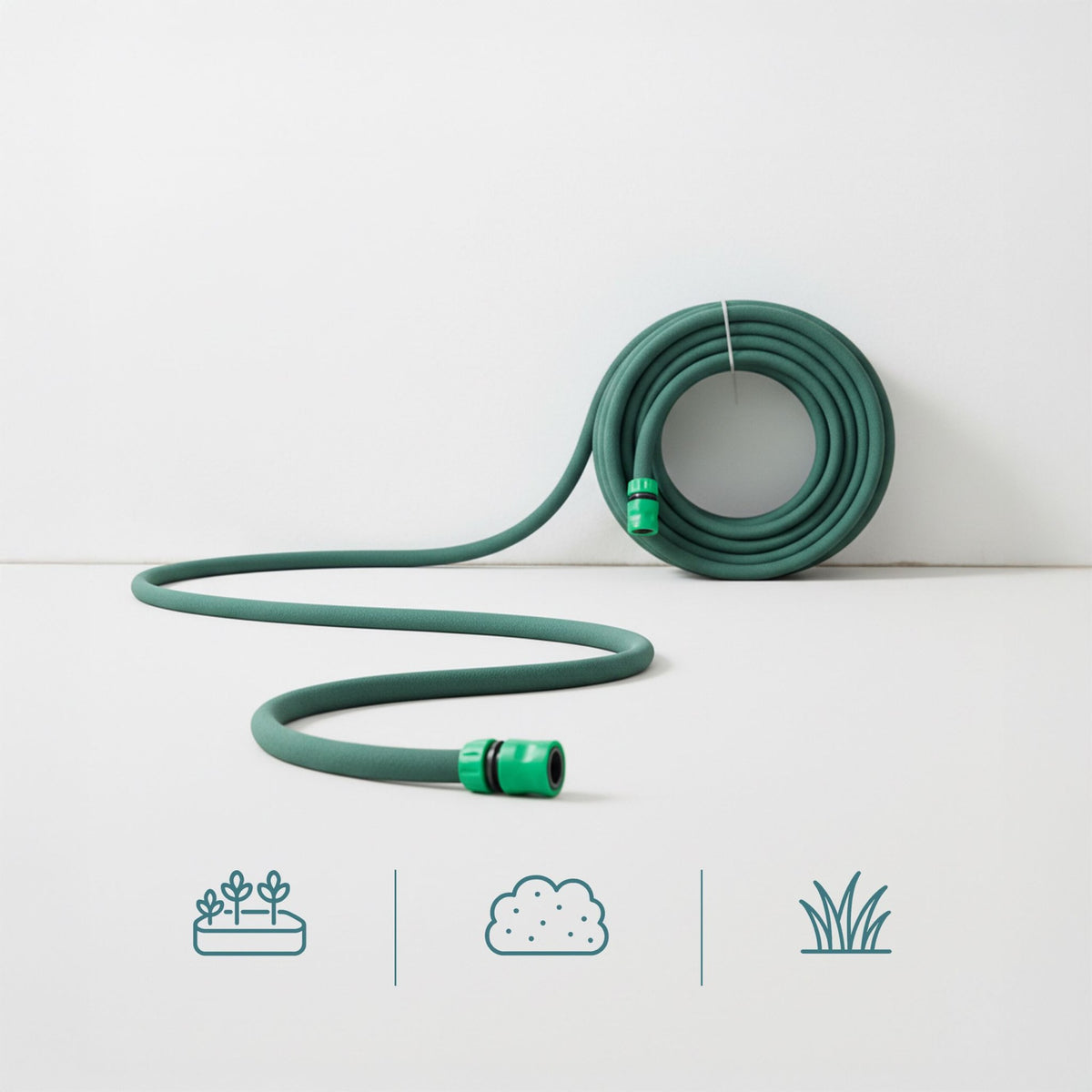 Drip Irrigation Hose for Hedges and Beds, Water-Saving