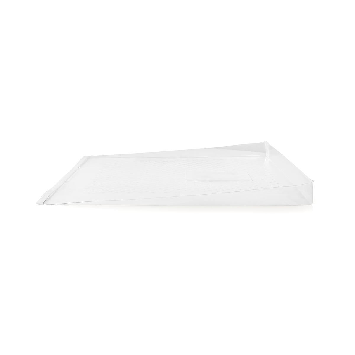 Drip protection for Fridge / Freezer | 55.6 cm | 53 cm | 53 cm | 6 cm | White | Plastic