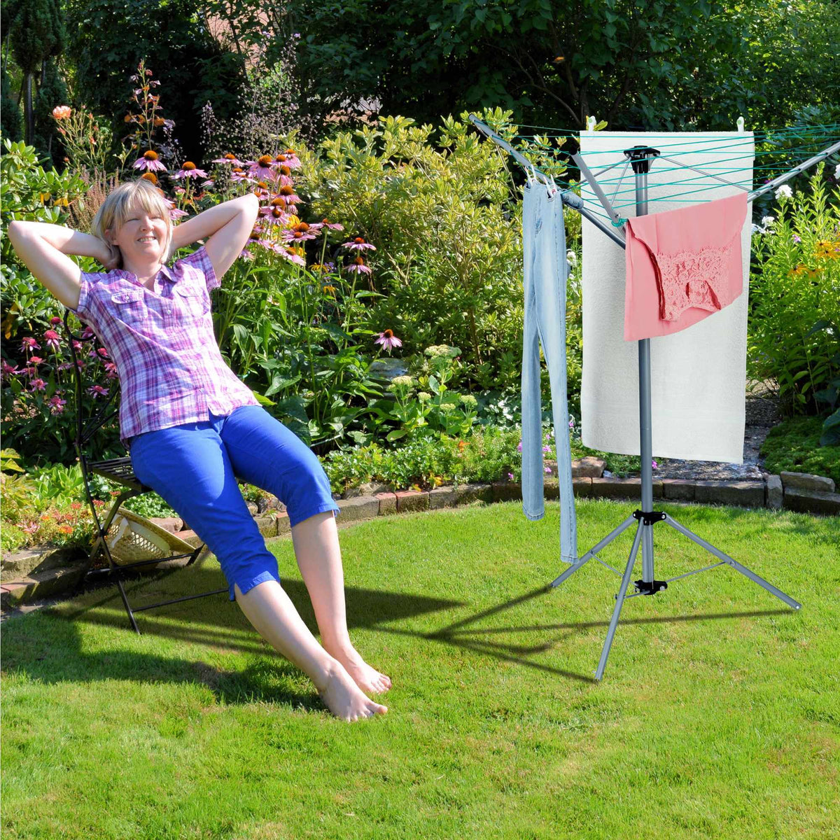 Dryer with stand